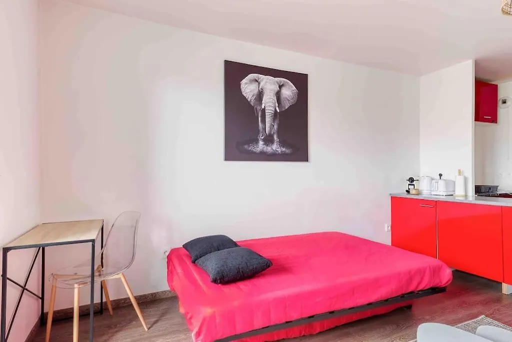 24H Self Check In - O Cocon De Creteil, Appartement Proche Rer D - Metro 8 0*, Creteil France